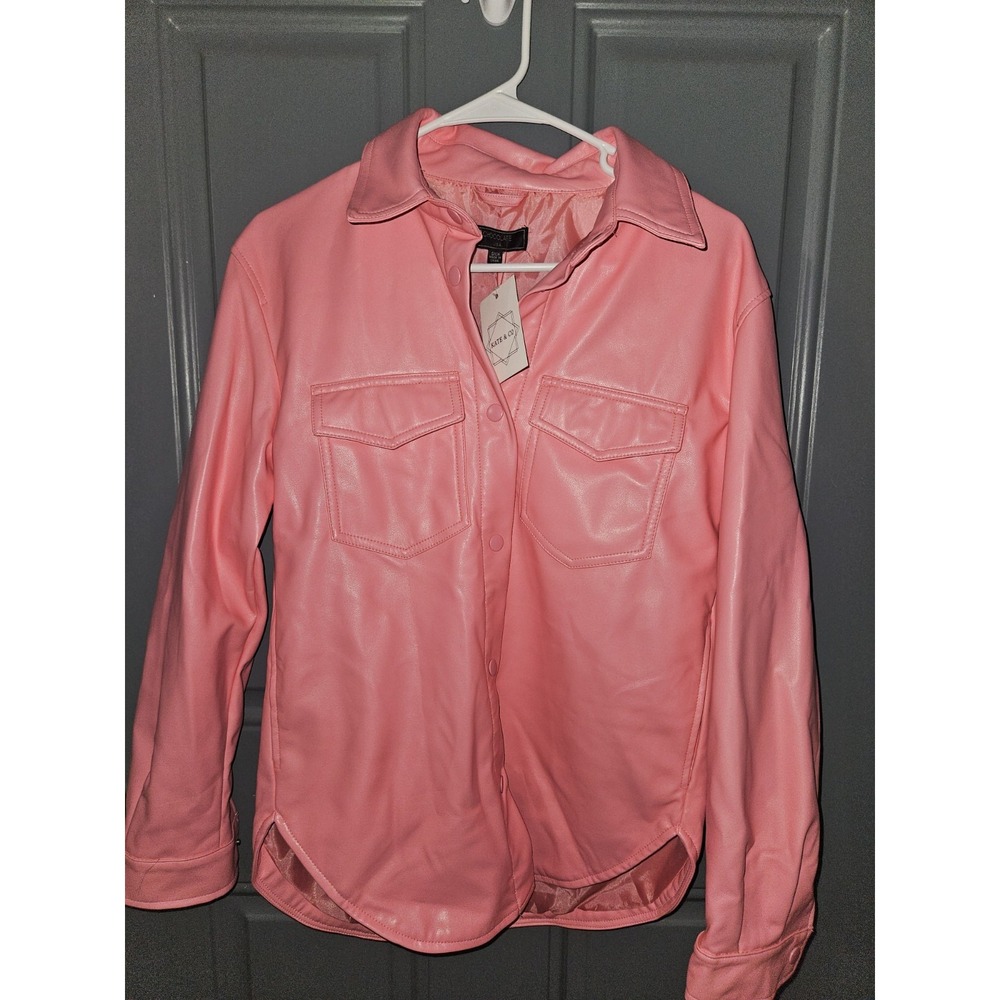 Small Chocolate Pink Power‎ Moves Jacket New